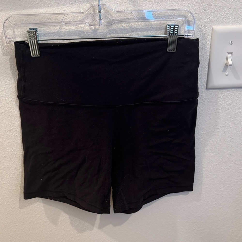 lululemon athletica Black Bike Shorts